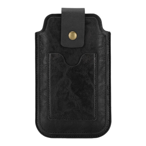 Men PU Leather Phone Holster Retro Universal Case