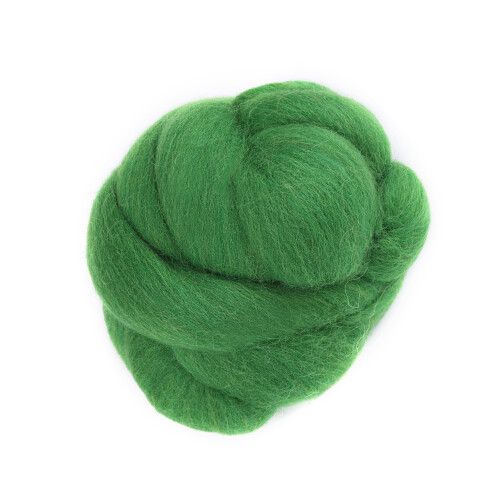 55g Colored Needle Felting Wool Roving Spinning 1