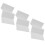 Diy White Eva Foam With -Adhesive Mounts 3 Sheets 9