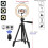 1 Set Universal Ring Light with Tripod and 2