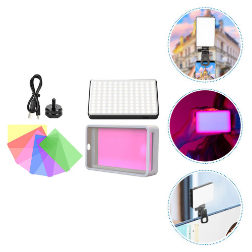 1 Set 3000mah Rechargeable LED Selfie Light with Clip Holder 2
