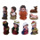 1 Set Harz Jesus Figuren Dekorative Krippenfigur 1