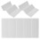 3 Sheets Double Sided Adhesive Strips For Scrapbook 0.2x0.2in 6