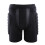 Black Skiing Trousers Protective Skiing Gear Fitted 1pack 1
