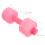 2 Pcs Exercise Water Jug For Sports Creative Dumbbell Shape Bottle 2