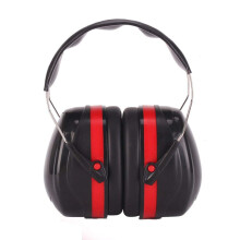 Soundproof Hearing Protector Earmuffs for Adults and Children, Folding Design, Red, One Size, Ideal for Autism, Hunting, Construction