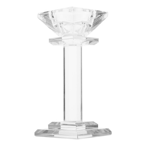 Worgeous Tall Crystal Candle Holder Warm Atmosphere 1