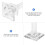 Worgeous Tall Crystal Candle Holder Warm Atmosphere 10