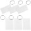 6pcs Heat Transfer Sublimation Keychain Blanks For Accessories 1