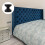 1Set Bed Frame Stopper Anti-Schud Tool Zwart Ijzer ABS Eva 7