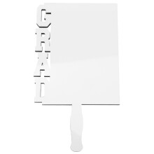 Sublimation Blanks Photo Frames Light Grey Graduates 1pack