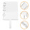 Sublimation Blanks Photo Frames Light Grey Graduates 1pack 4
