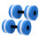 2 Pcs Pool Exercise Equipment Floating Dumbbells Man 11