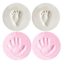 4Pcs Newborn Handprint Footprint Pads Safe DIY Baby Keepsake Set
