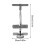 Sit Up Equipment Sit-Up Assistant Device Steel 1set 2