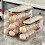 Refrigerator Egg Basket Clear Visibility ABS Egg Storage Container for Easy Access Refrigerator Organization Type 2 3