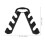 Dumbell Weight Rack Three Tier Black Pp 1pack 2