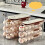 Refrigerator Egg Basket Clear Visibility ABS Egg Storage Container for Easy Access Refrigerator Organization Type 2 4
