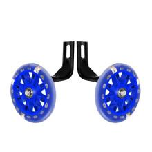 Castor Wheels Fixed Castors for Children's Balance Stabilizer Heavy Training Wheels 16 Inch Blue Riding Safety Equipment