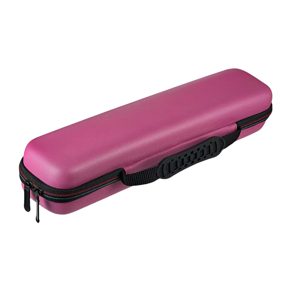 Portable Straightener Curling Iron Organizer Bag with Handle Travel Storage Case for Salon Tools, Compact Design, Durable Material