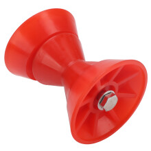 Boat Trailer Roller Assembly 3-inch Bracket PU 5in Width & 1/2in Shaft