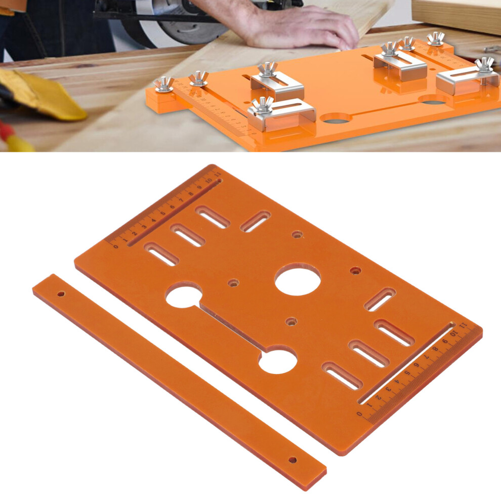 Cutting Machine Base Plate 28X15cm For Woodworking, Universal Guide 8771348546155