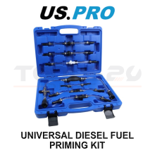 US PRO Tools Diesel Fuel Hand Priming/Bleeding Kit Universal Fitting 7207