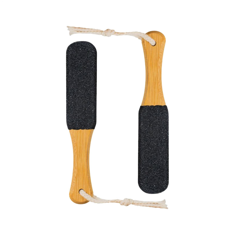 Callus File Foot Scraper Tool with Twin Part Exfoliate Design and Ergonomic Handle for Home Pedicure and Skin Smoothing
