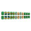 24x Saint Patricks Day Press On Nail Rainbow Lip Print False 5
