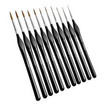 11 Pcs Fine Tip Paint Brush Drawing Brush Detail Paint Brush Set