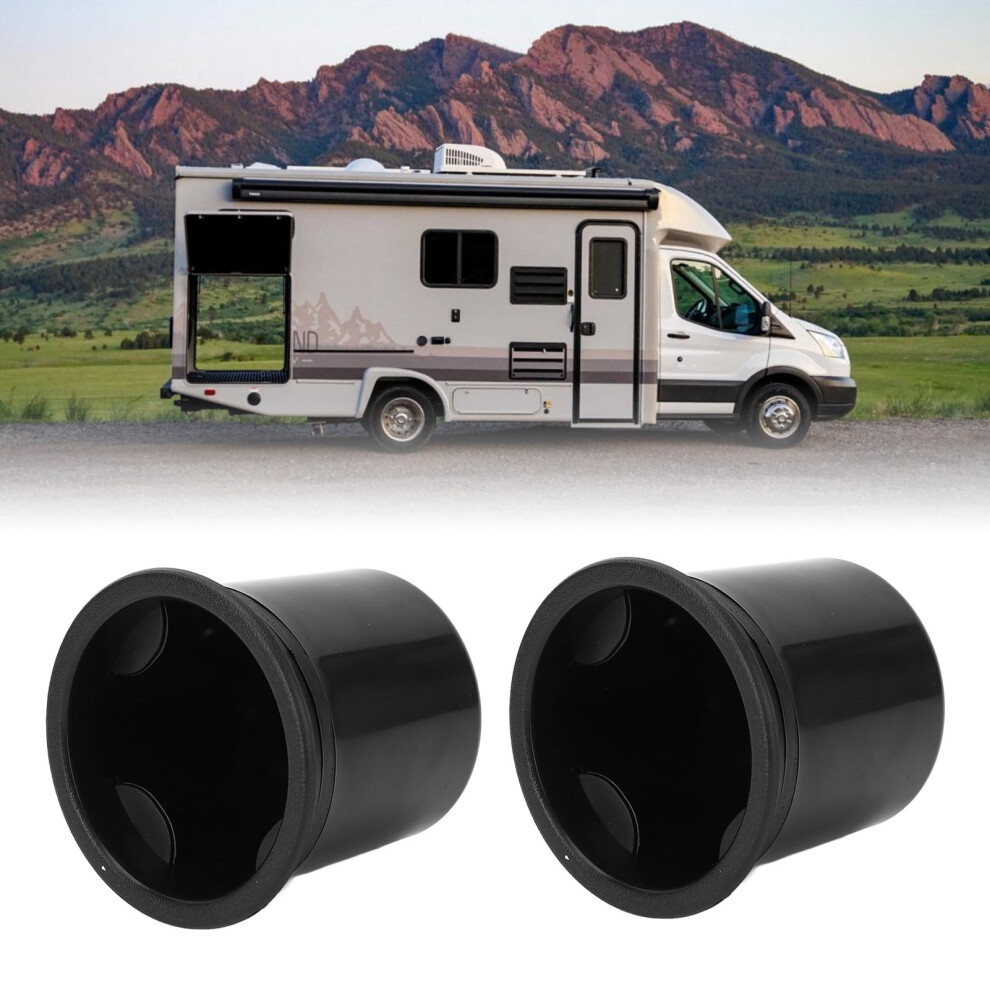 Easy Install 2 Pcs Rv Drink Holder Inserts For Cars Boats Campers 3111348547045