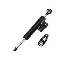 Steering Damper for Kawasaki Universal Motorcycle Adjustable Stabilizer CNC Black Linear Reverse Control