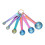 6-Piece Stainless Steel Measuring Spoons, Rainbow-Colored Set 1
