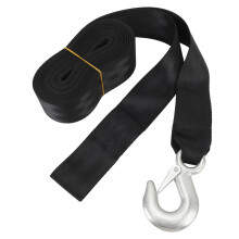 Reliable 3500lb Winch Tow Strap with Hook for Heavy Duty Vehicles