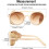 Steampunk Polarized Sunglasses with UV-Blocking Round Frames 10