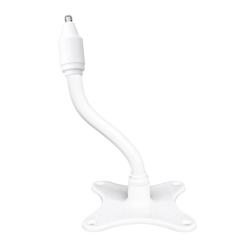Flexible Corrosion Resistant 360 Degree Adjustable Outdoor Ceiling Mount Bracket For Cctv Security Camera Installation White 6447073568398