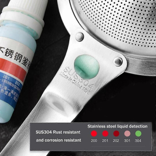 Stainless Steel Soy Milk Filter - Multi-Purpose Kitchen Ladle (Single Unit) 1
