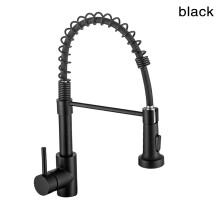 Monobloc Kitchen Sink Mixer Tap with Pull Out Hose Spray Single Lever