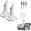 Corrosion Resistant CCTV Camera Mounting Bracket Stand for Indoor Outdoor Security Systems Quick Installation Compatible 3