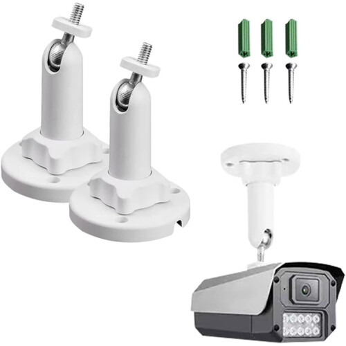 Corrosion Resistant CCTV Camera Mounting Bracket Stand for Indoor Outdoor Security Systems Quick Installation Compatible 2
