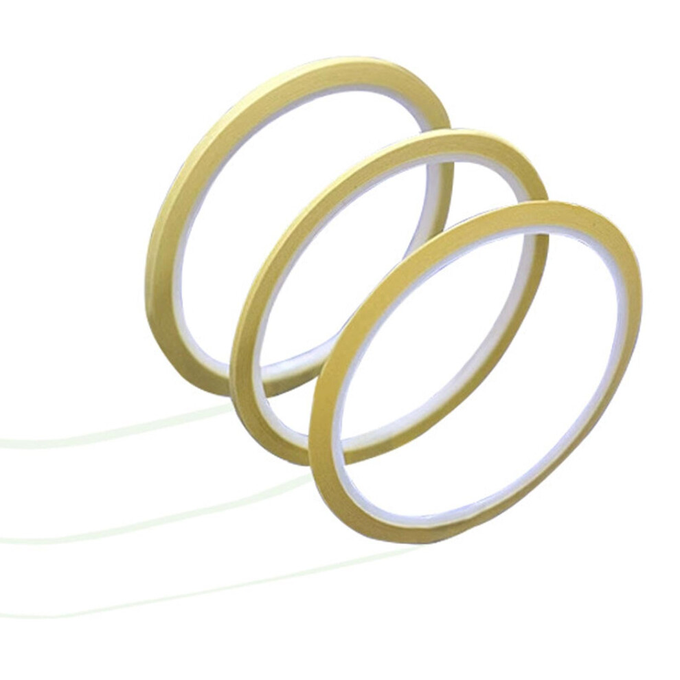 Fine Line Masking Tapes For Curves 49 Ft Length 1Mm 2Mm 3Mm No Residue Strong Adhesion For Diy Projects 6038364271402