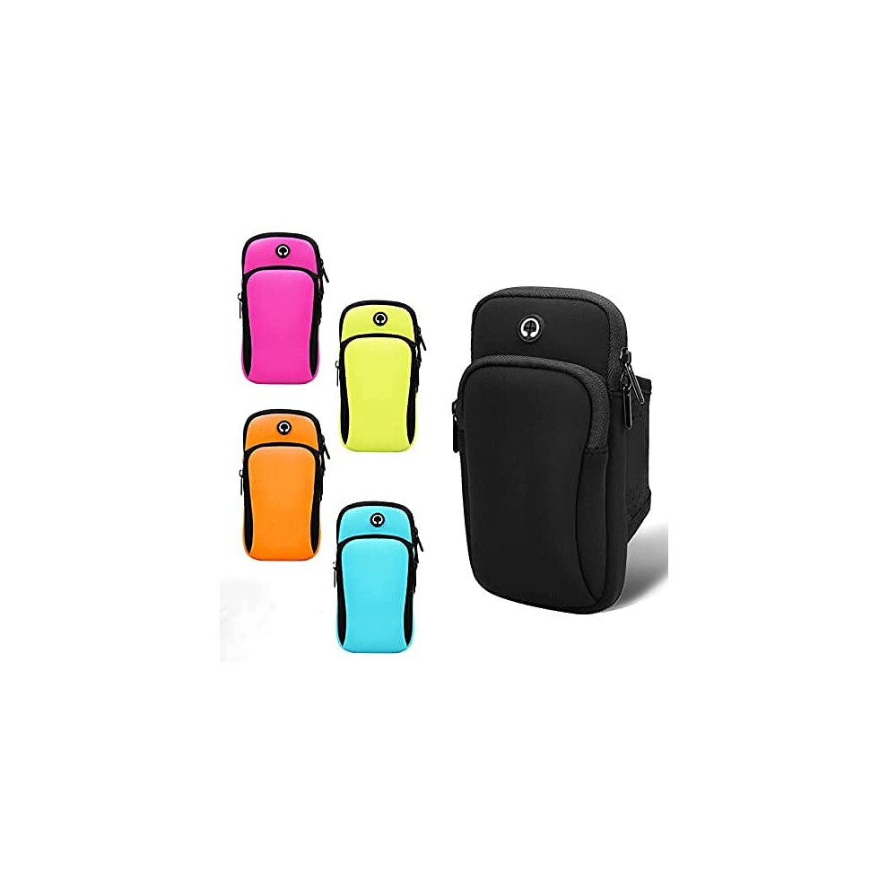 Mobile Phone Case For Running And Sports | Adjustable Sports Armband Holder, Arm Bag, Wrist Pouch, Color Orange 9016109754059