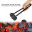 Heavy-Duty BBQ Charcoal Tongs with Locking Clip 7