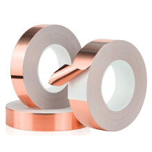 10m Copper Foil Tape Adhesive Strip for Heat Shielding and Soldering Repairs, 0.06mm Thickness, 25mm Width