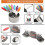 9-Piece Stackable Magnetic Measuring Set for Dry & Liquid Ingredients 10