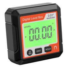 Mini Digital Level Protractor Inclinometer Angle Gauge Tool for Woodworking and Automotive Repairs, Compact and Accurate