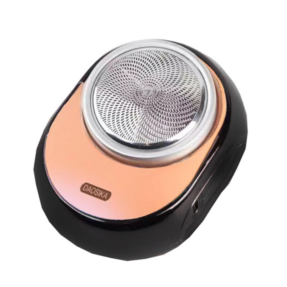 Portable Beard Shaving Machine USB Rechargeable Electric Shaver for Men Low Noise Wet Face Beard Trimmer Black