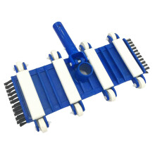 14 Inch Pool Vacuum Head with Swivel and Side Brush for Above Ground and Inground Pools, Durable Cleaning Tool