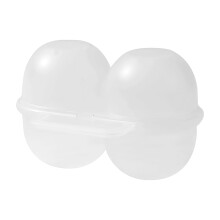 Portable Egg Holder - Shock Resistant Egg Storage Box for Travel and Camping - Grilled Egg Dispenser Organizer