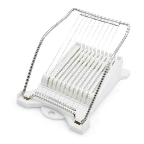 Stainless Steel Meat & Egg Slicer - 10-Blade Multi-Function Tool